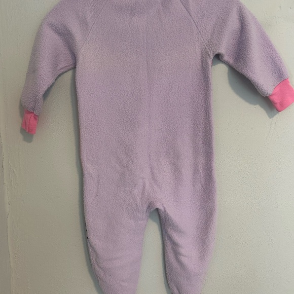 90s vintage Cartoon Network Powerpuff Girls Purple and Pink Footies - Picture 2 of 4